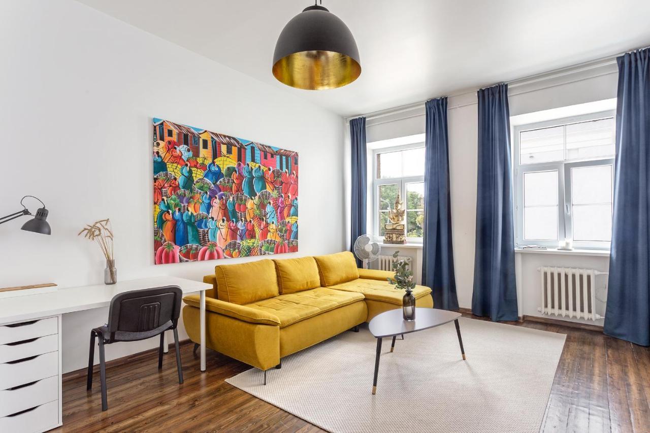 New Quiet Cozy City Center Apartment VNO Extérieur photo