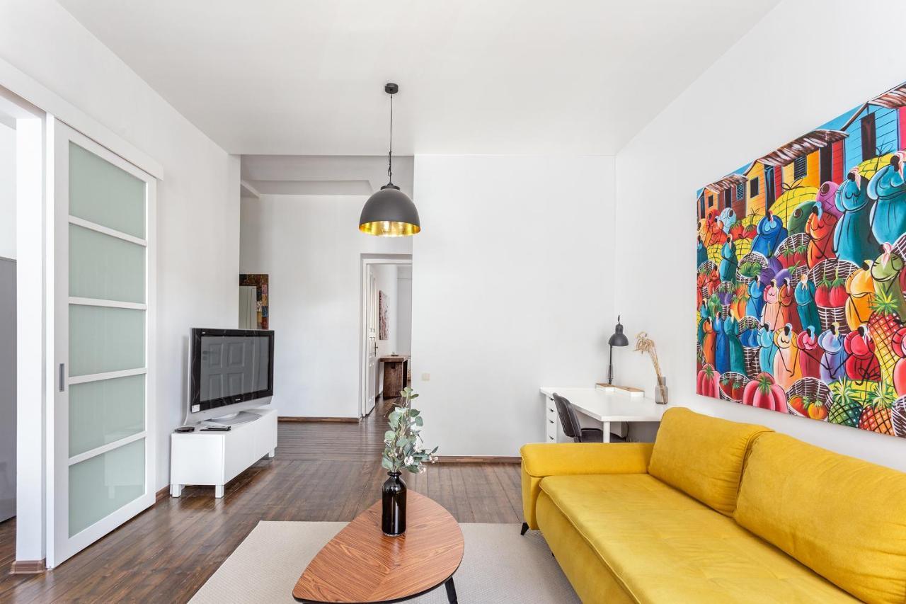 New Quiet Cozy City Center Apartment VNO Extérieur photo