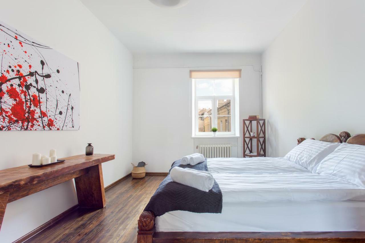 New Quiet Cozy City Center Apartment VNO Extérieur photo