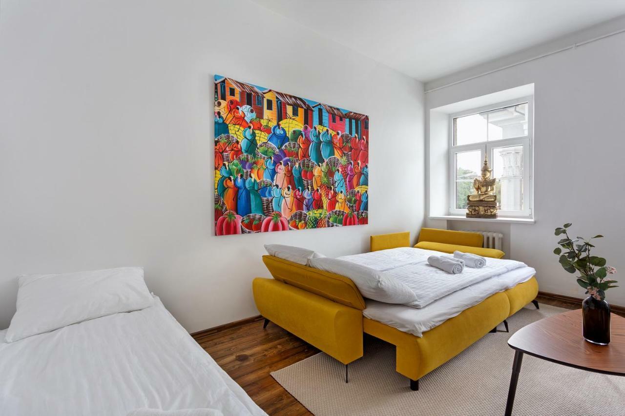 New Quiet Cozy City Center Apartment VNO Extérieur photo